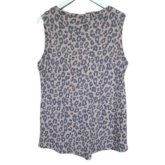 Leopard print twist tank - Picture 2 of 4